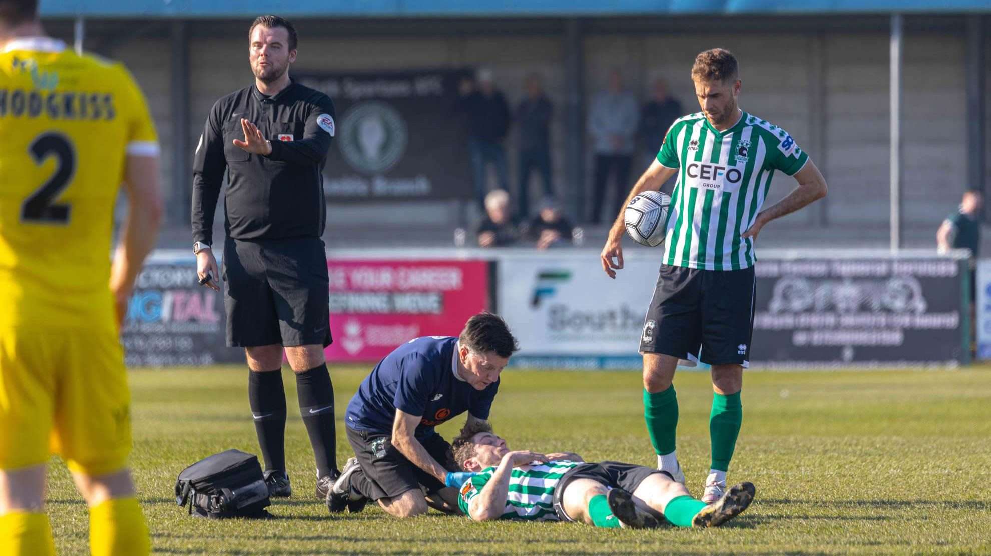 Footballer injury