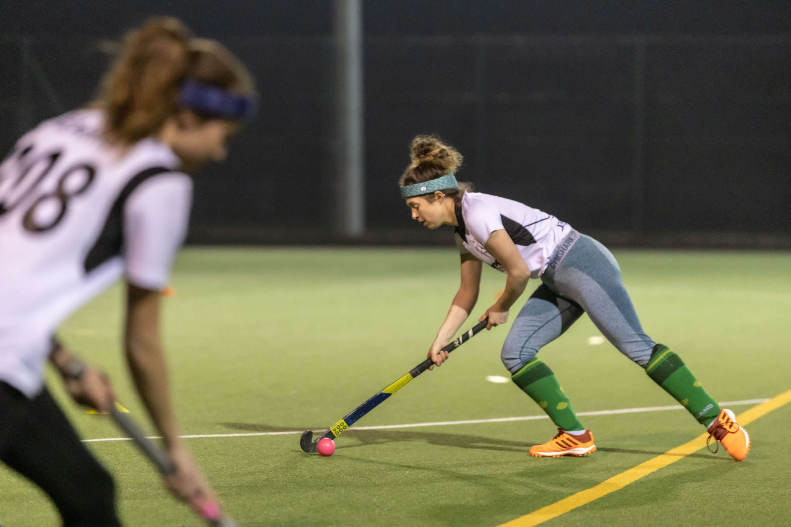 Image shows Rezon Halos® worn in women's hockey