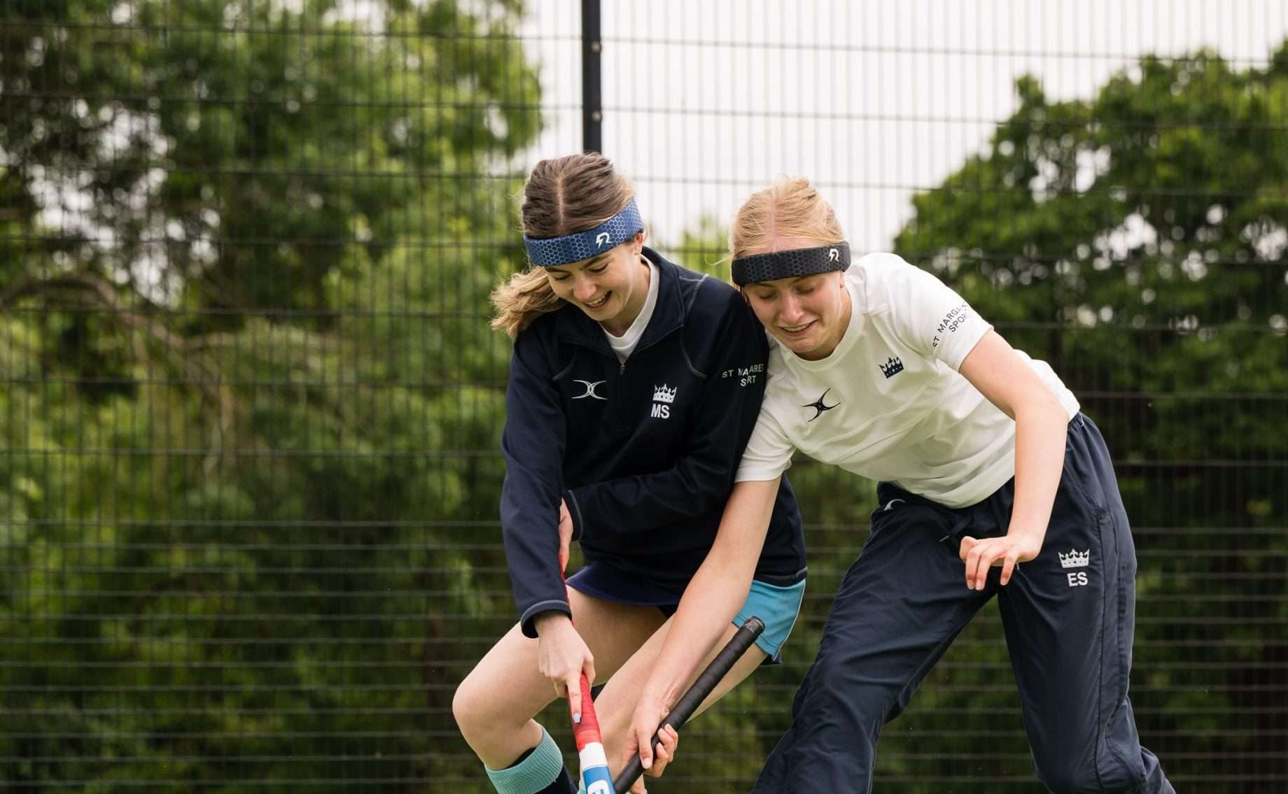 Rezon Halos® brain protection being worn in hockey training.