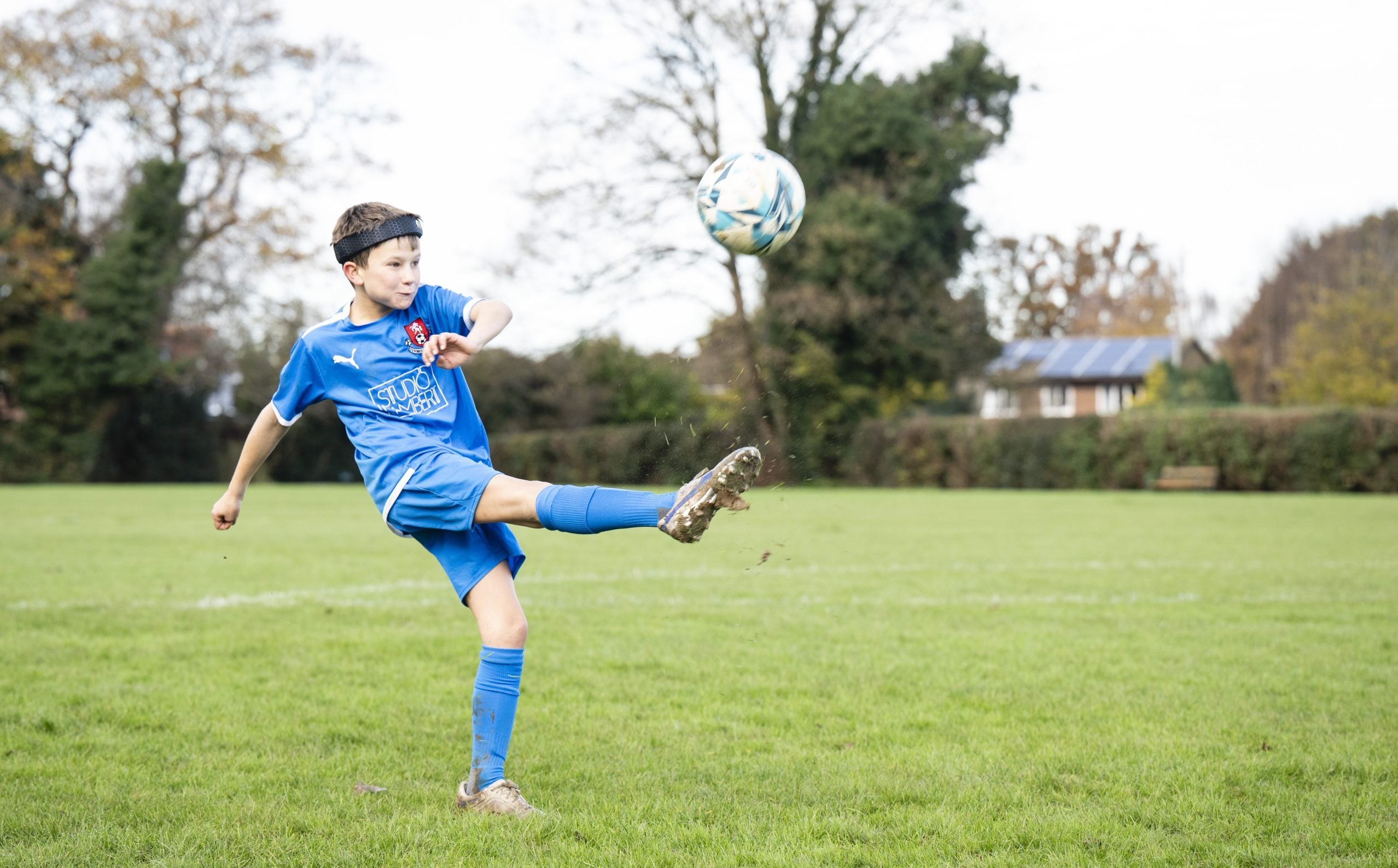Rezon Halos® football headguard for kids.