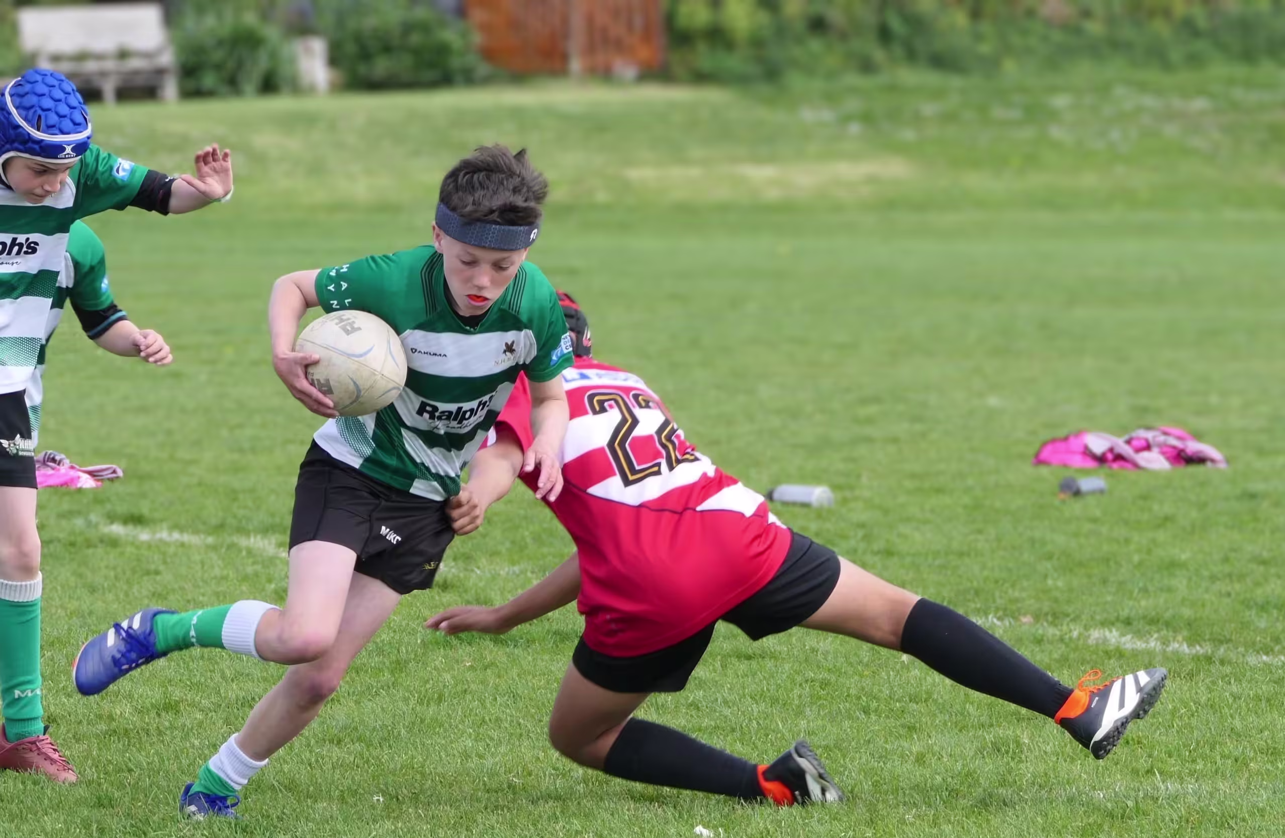 Brain injury risk starts as soon as players begin training or playing with others.